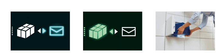 宅配ボックス操作