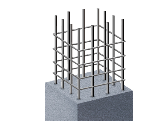 柱部配筋